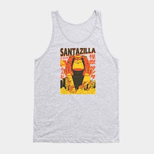 SANTAZILLA IS BACK Tank Top